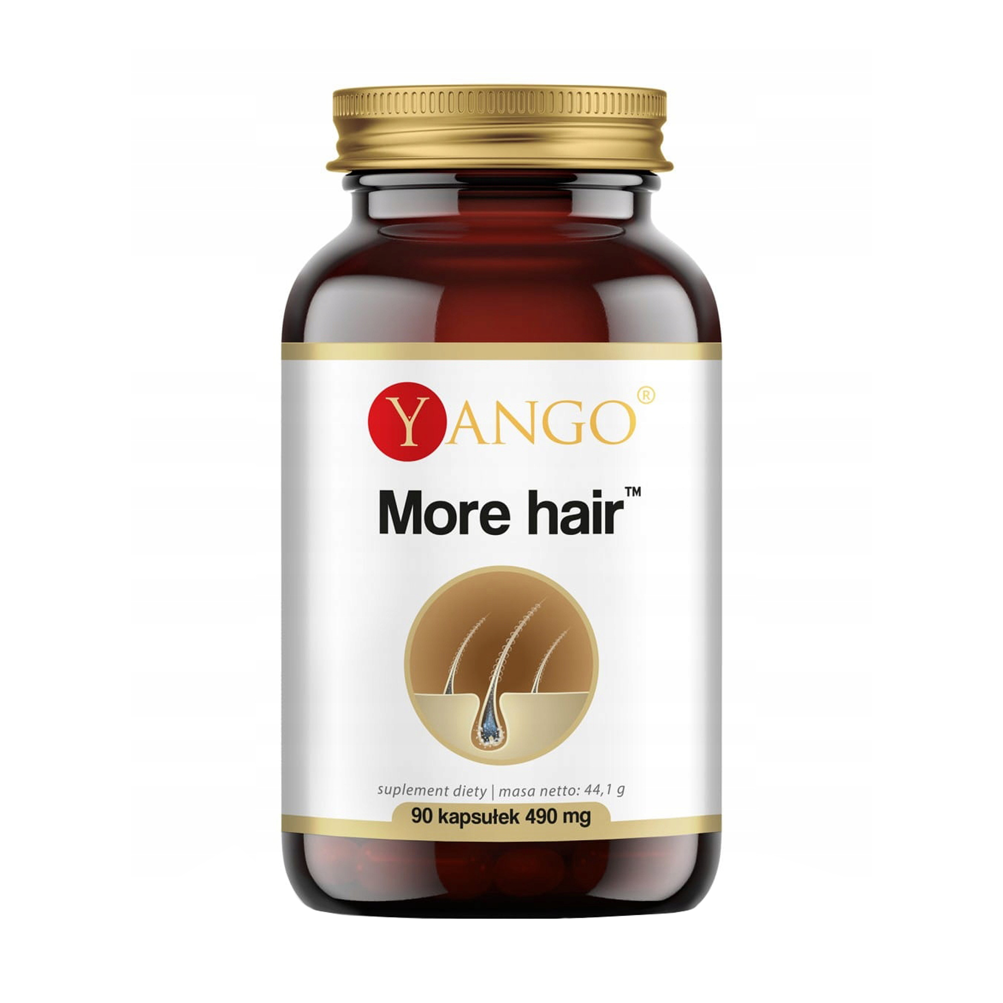 

Догляд за волоссям Yango More Hair 490 мг, 90 капсул