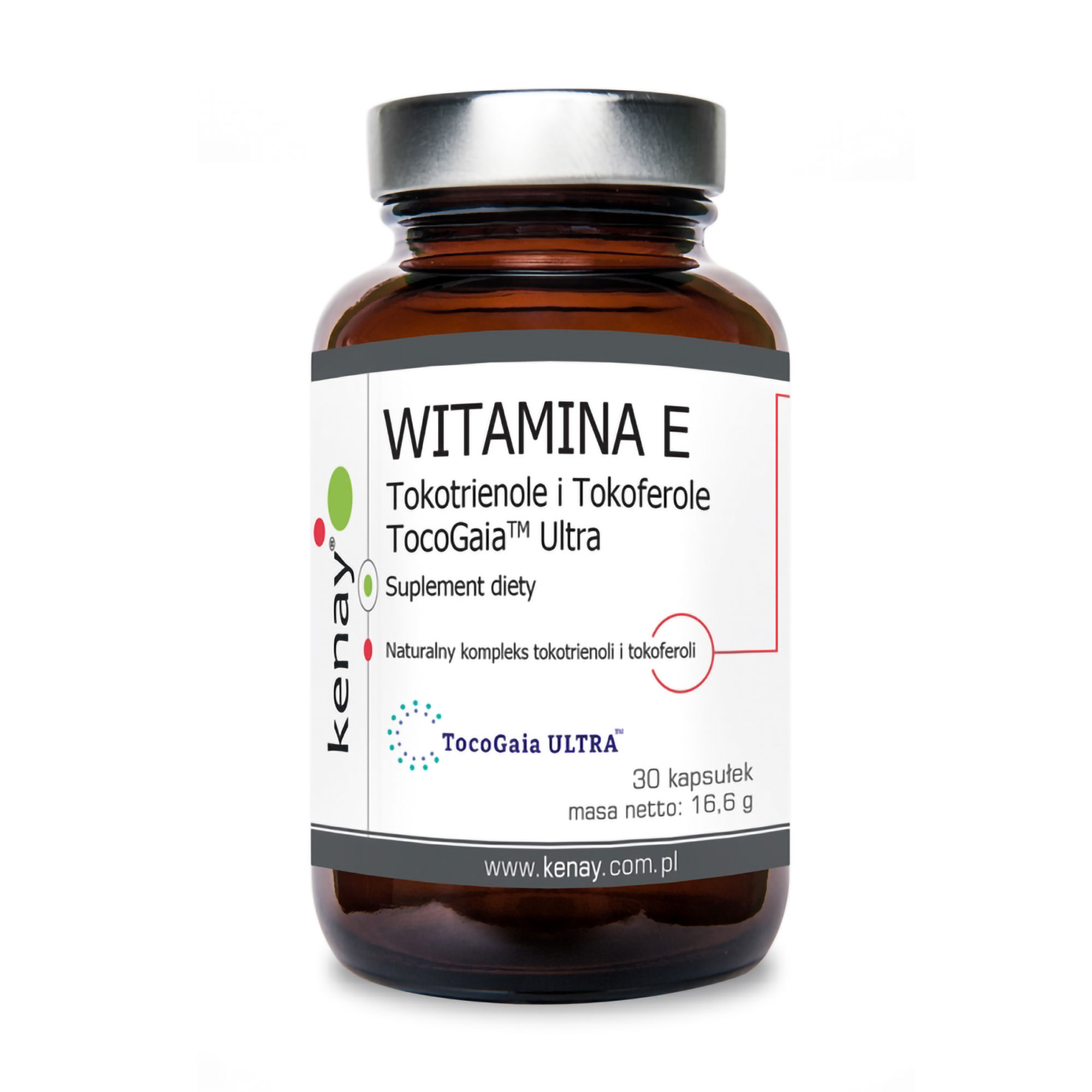 

Bітaмін E Токотрієноли і токофероли Kenay, 30 капсул