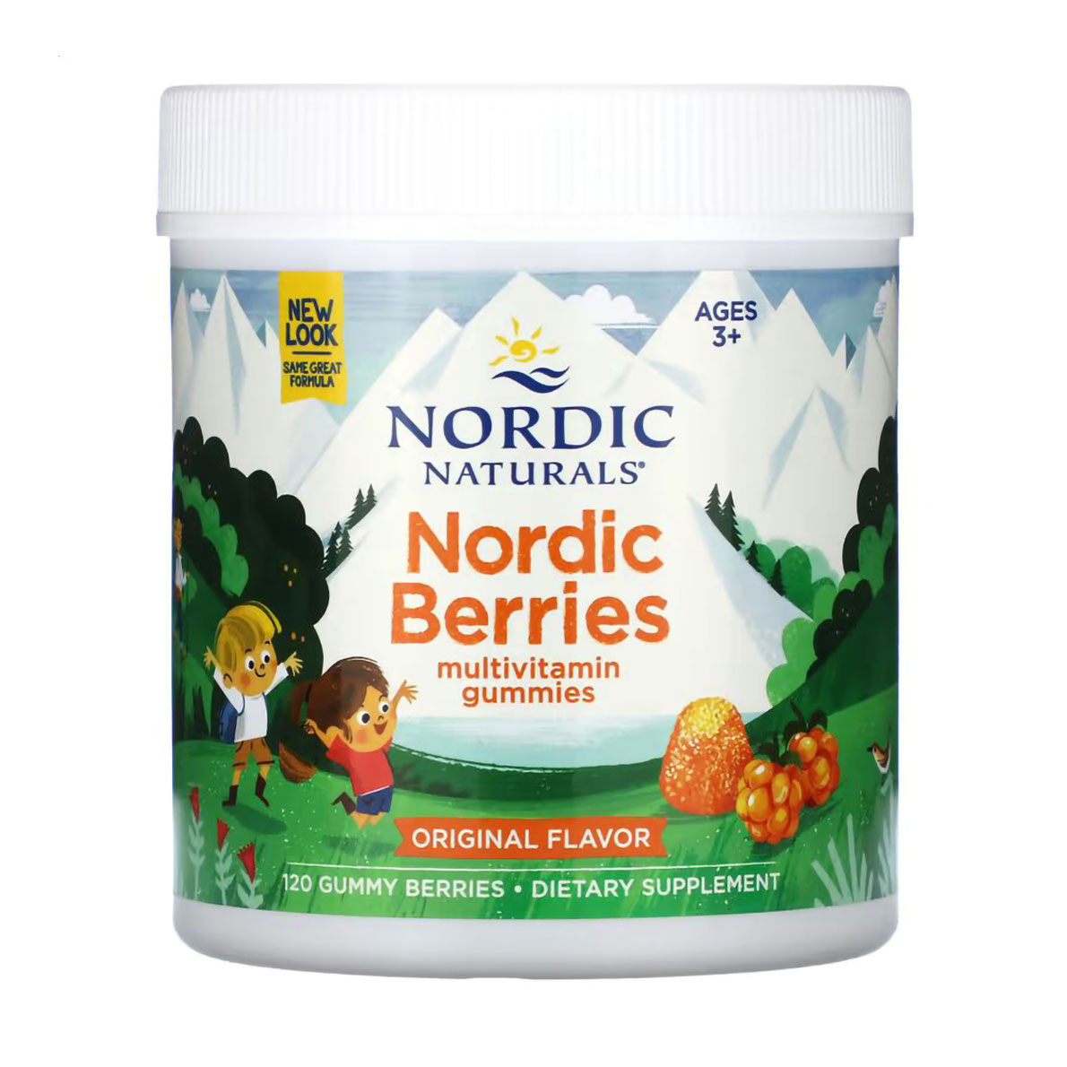 

Уцінка! Мультивітаміни Nordic Naturals Nordic Berries Original Flavor Multivitamin, 120 жувальних цукерок