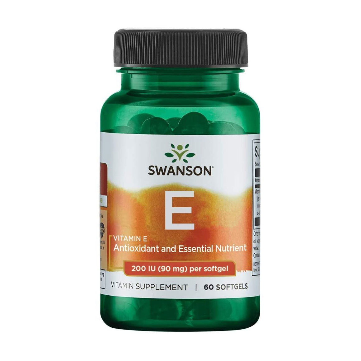 

Вітамін E Swanson Vitamin E, 200 МО, 60 гелевих капсул