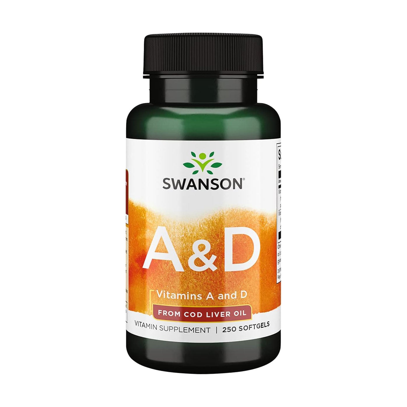 

Вітамін A та Д Swanson Vitamin A & D, 250 гелевих капсул