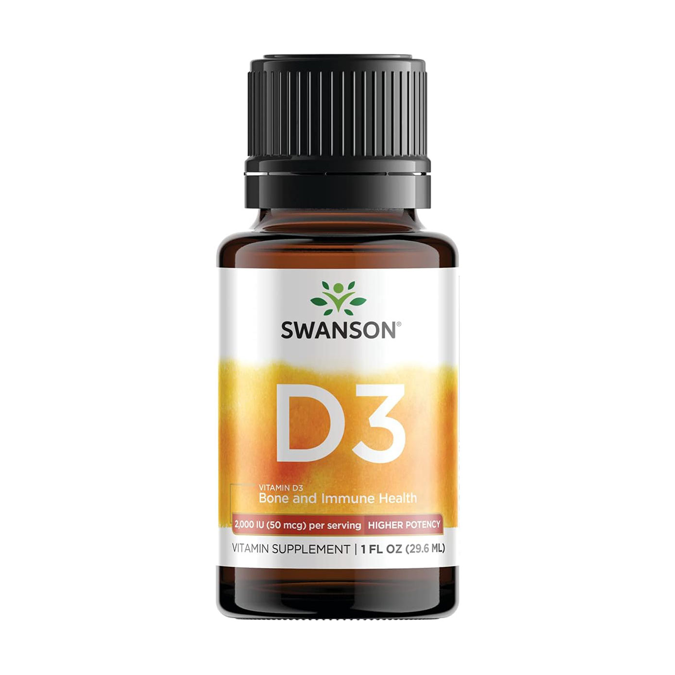 

Уцінка! Вітамін Д3 Swanson Vitamin D3 в рідині, 29.6 мл