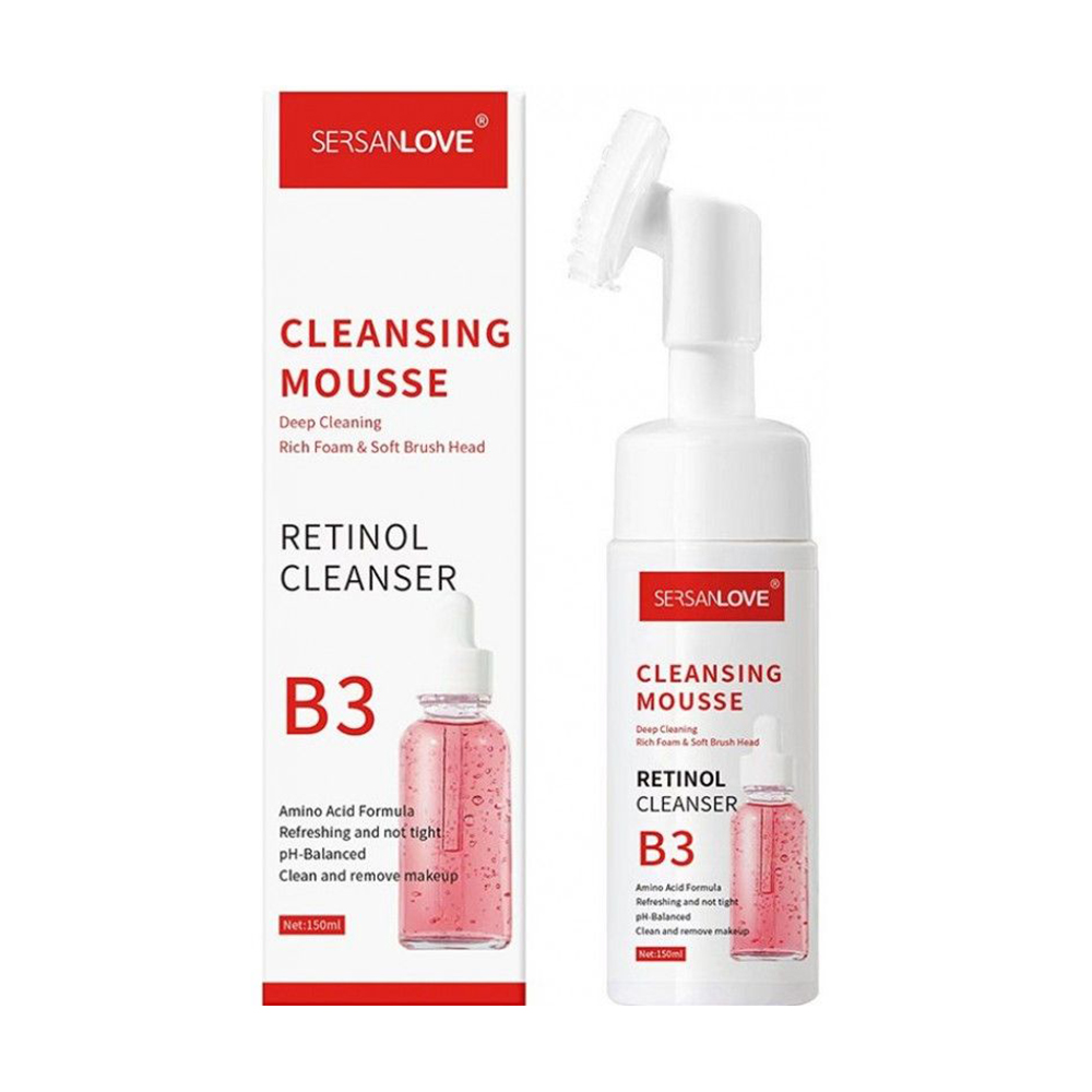 

Мус для вмивання Sersanlove Retinol Cleanser B3 Cleansing Mousse, 150 мл