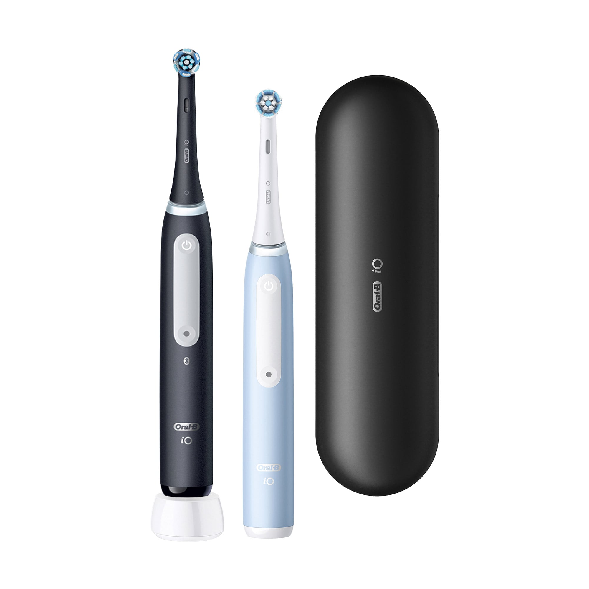 

Набір електричних зубних щіток Oral-B iO3 чорна та блакитна, з футляром