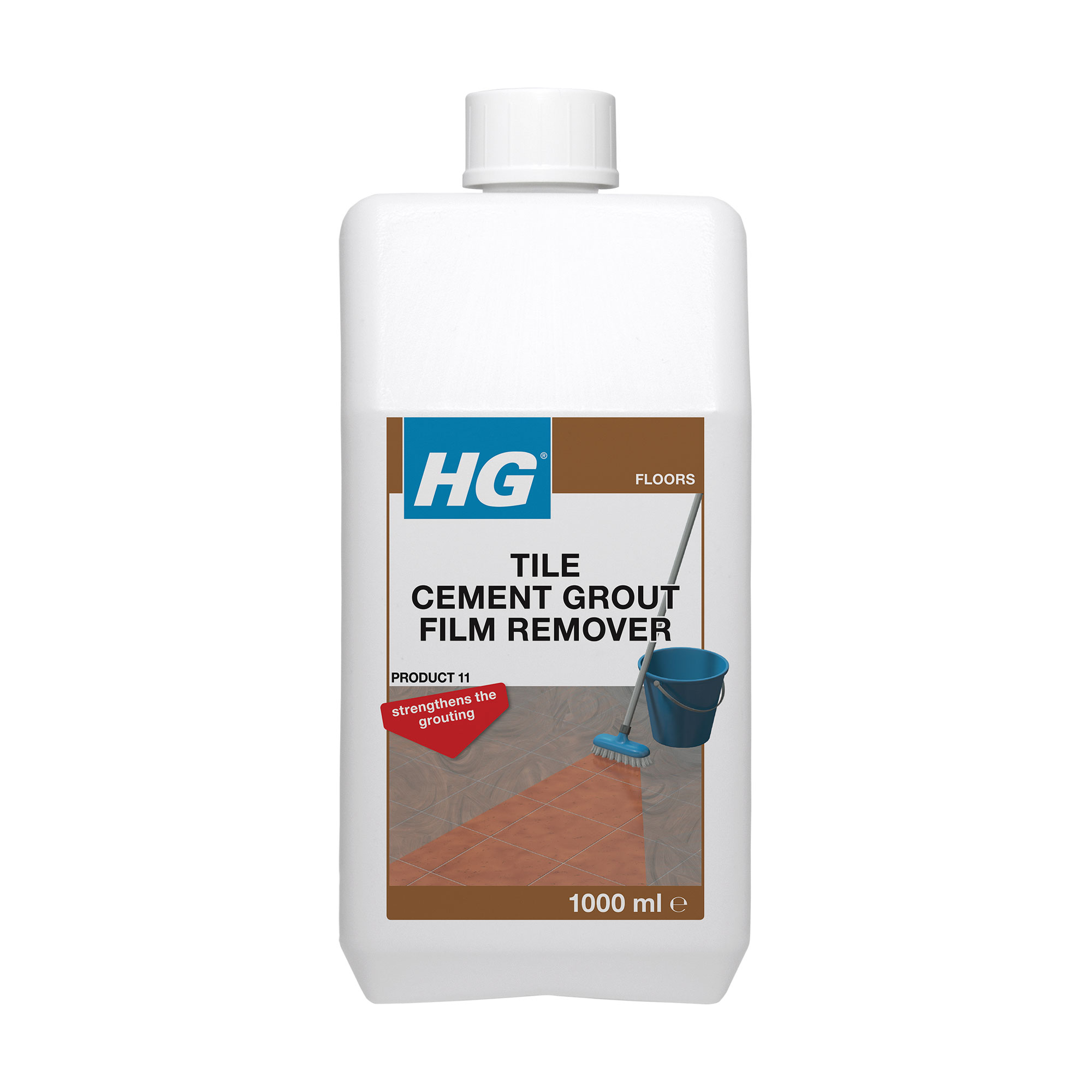 

Засіб для видалення цементного нальоту з плитки HG Tile Cement Grout Film Remover, 1 л