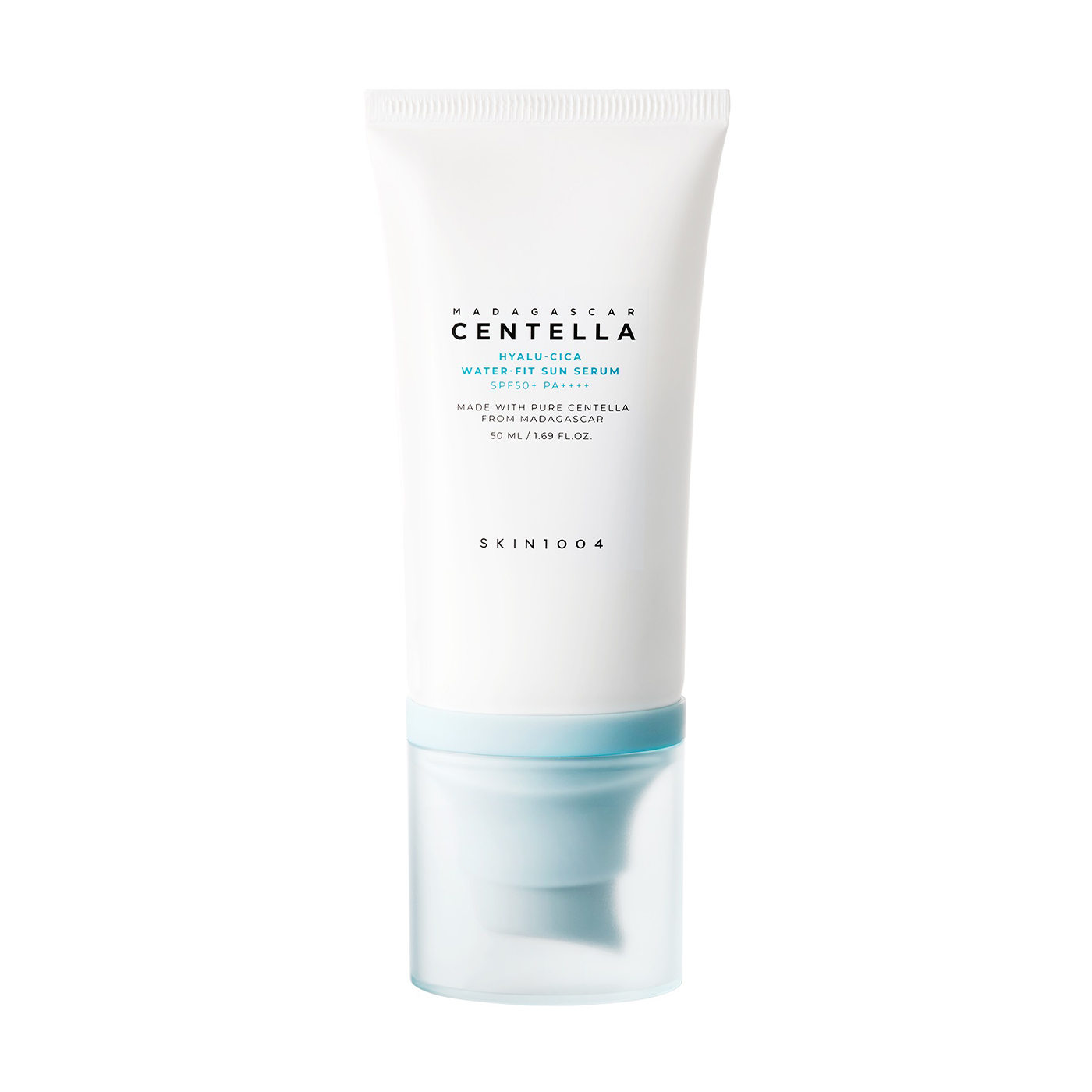 

Набір сонцезахисних сироваток для обличчя Skin1004 Madagascar Centella Hyalu-Cica Water-Fit Sun Serum SPF 50+ PA++++, 2*50 мл