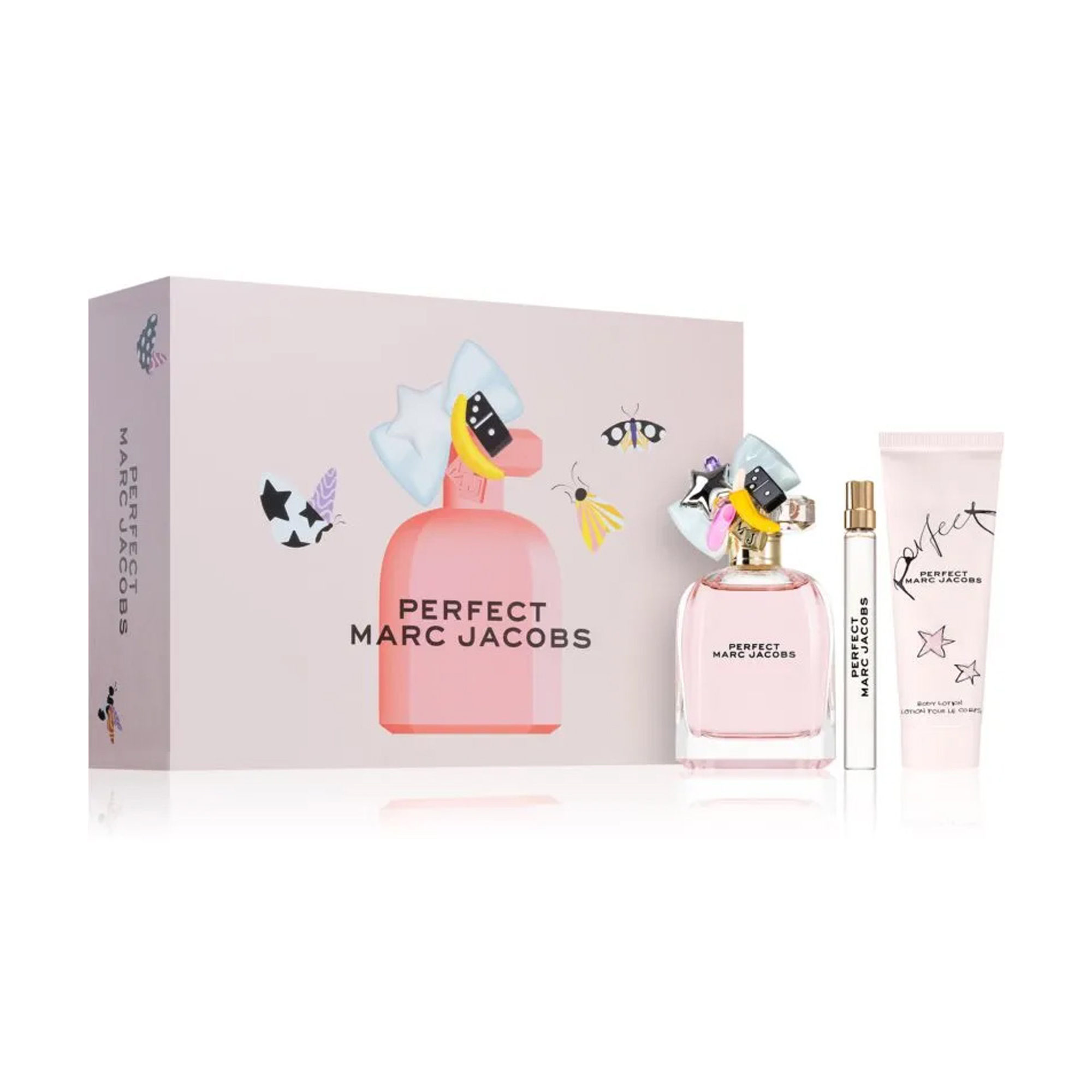 

Уцінка! Парфумований набір жіночий Marc Jacobs Perfect Giftset (парфумована вода, 50 мл + лосьйон для тіла, 75 мл + парфумована вода, 10 мл)
