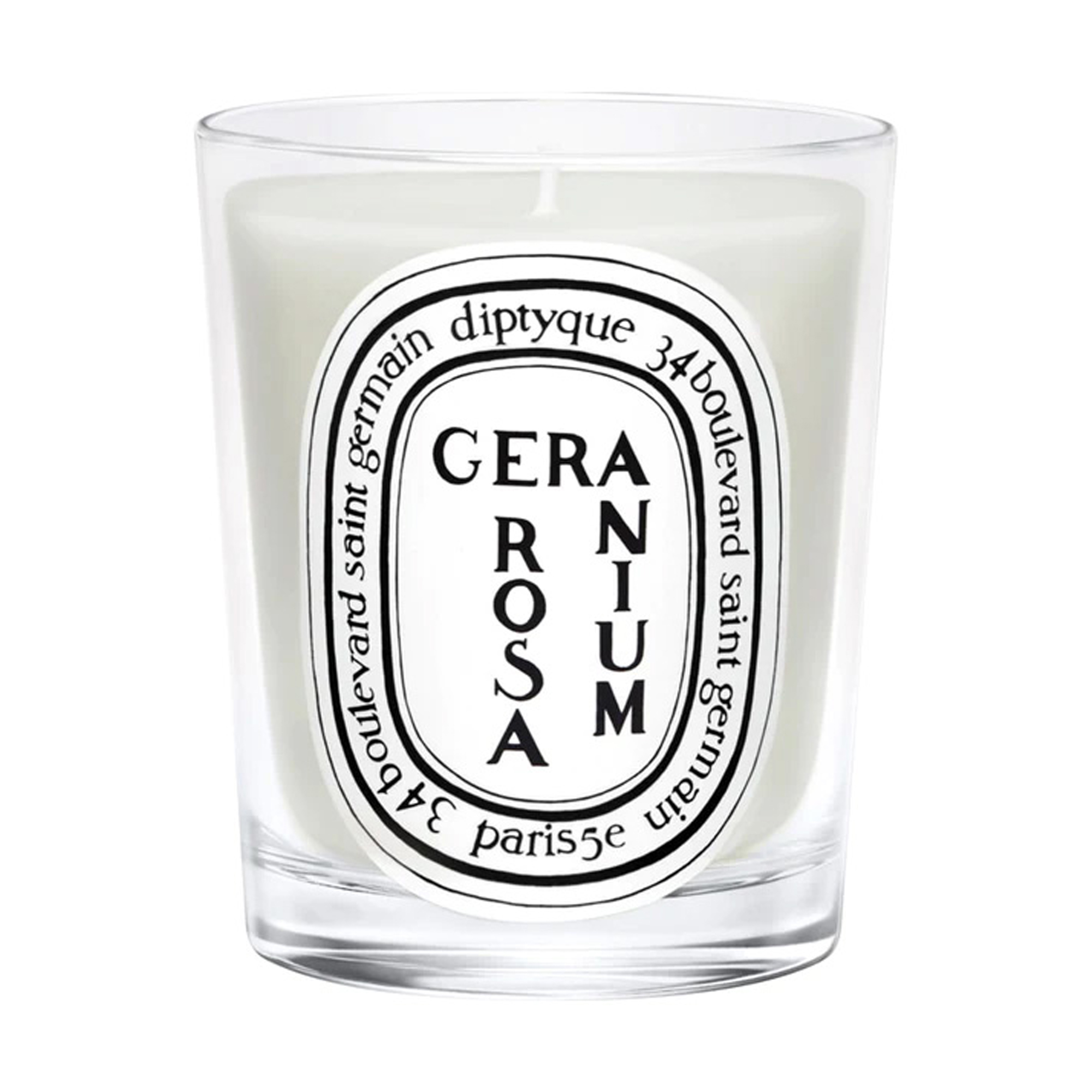 

Уцінка! Ароматична свічка Diptyque Geranium Rosa Scented Candle, 190 г