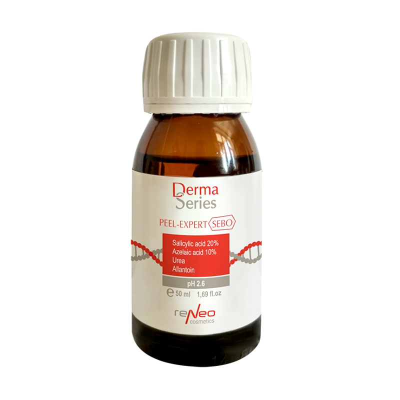 

Себорегулювальний комбі-пілінг для обличчя Derma Series Peel-Expert Sebo pH 2.6, 50 мл