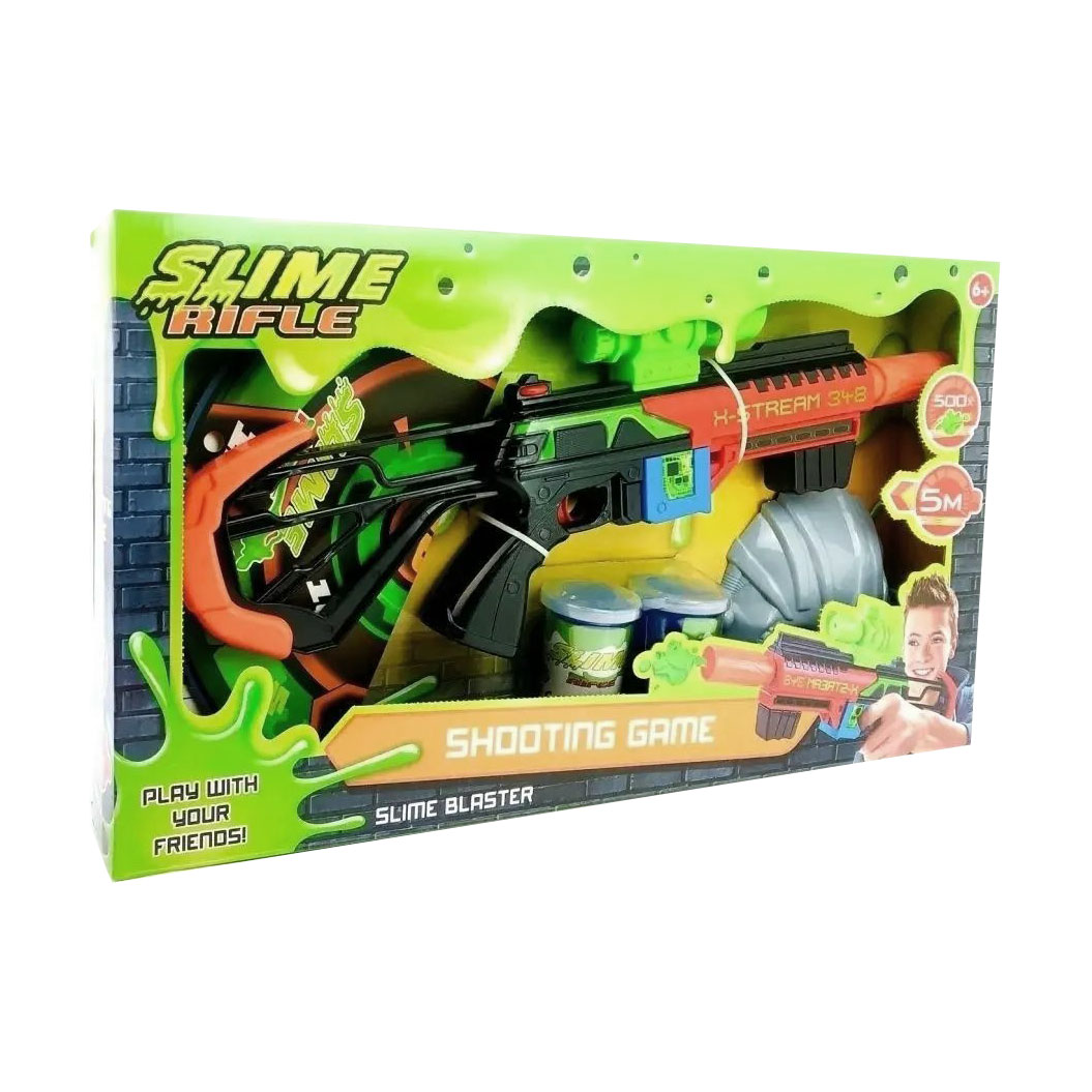 

Дитячий бластер-слайм YG Toys з маскою, від 6 років (YQ813)