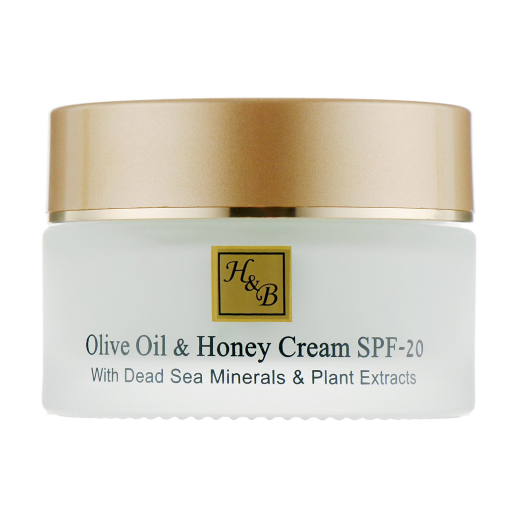 

Уцінка! Крем для обличчя Health and Beauty Olive Oil & Honey Cream SPF 20 з медом та оливковою олією, 50 мл