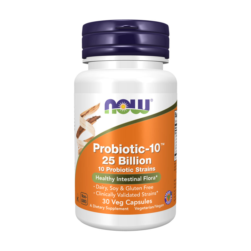 

Пробіотик NOW foods Probiotic-10 25 Billion, 30 капсул
