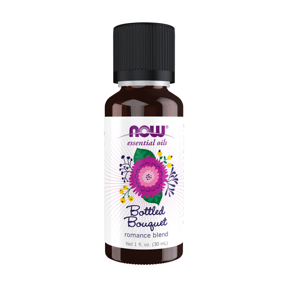 

Уцінка! Ефірна олія NOW Foods Bottled Bouquet Essential Oil Романтична суміш, 30 мл