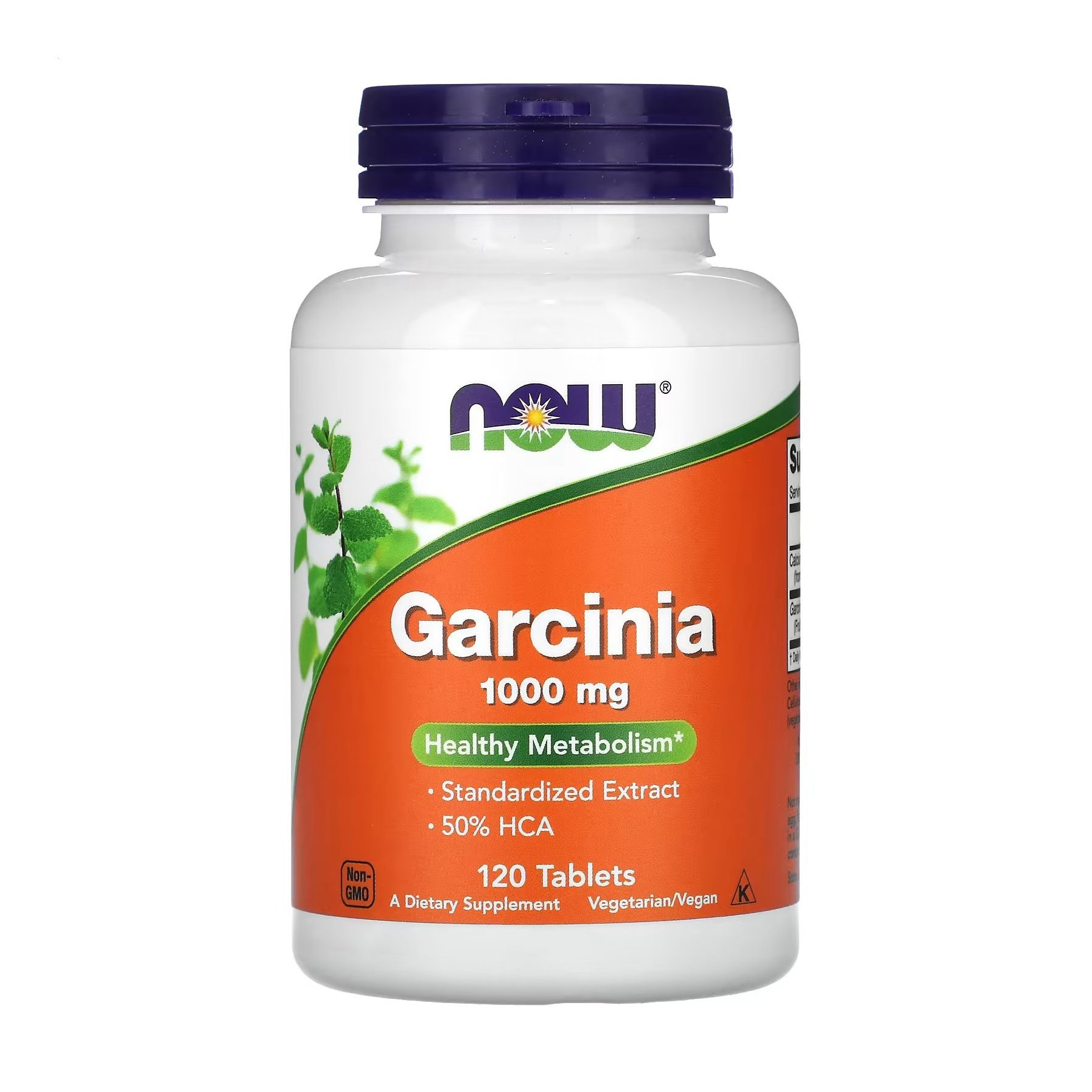 

Гарцинія NOW Foods Garcinia 1000 мг, 120 таблеток