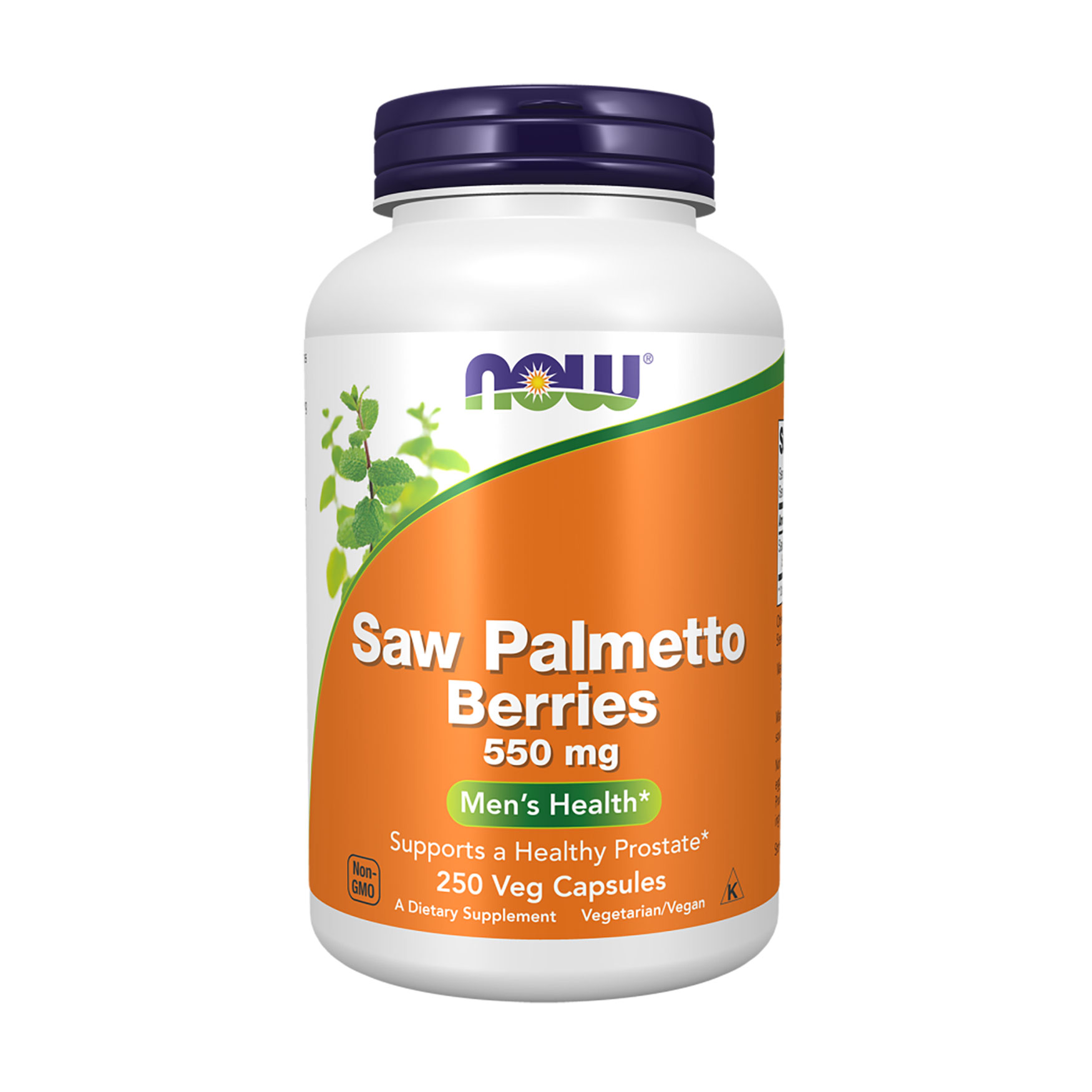 

Екстракт плодів сереноа (со пальметто) NOW Foods Saw Palmetto Berries 550 мг, 250 капсул