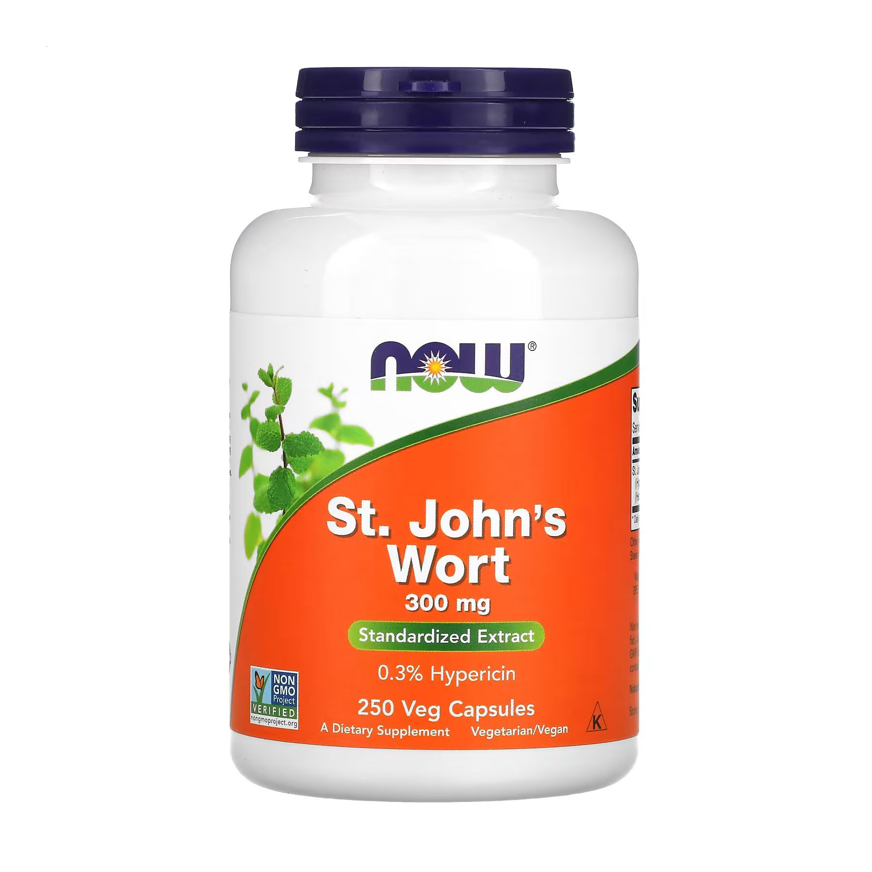 

Уцінка! Звіробій NOW Foods St. John's Wort 300 мг, 250 капсул