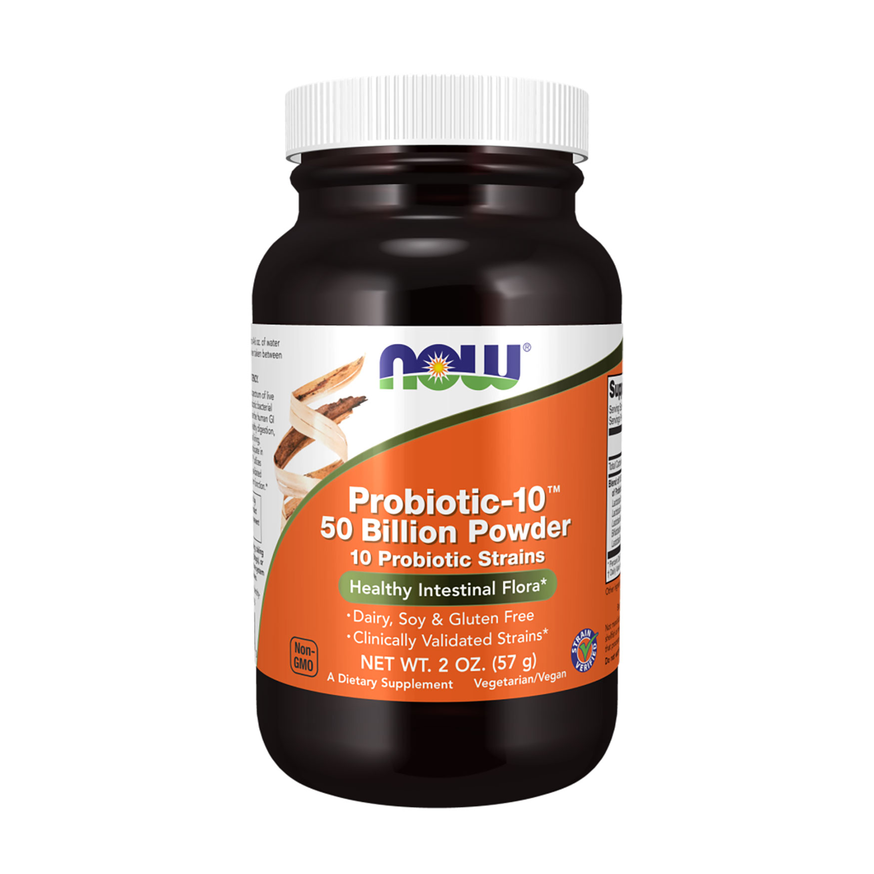 

Пробіотики-10, 50 мільярдів NOW foods Probiotic-10, 50 Billion Powder в порошку, 57 г