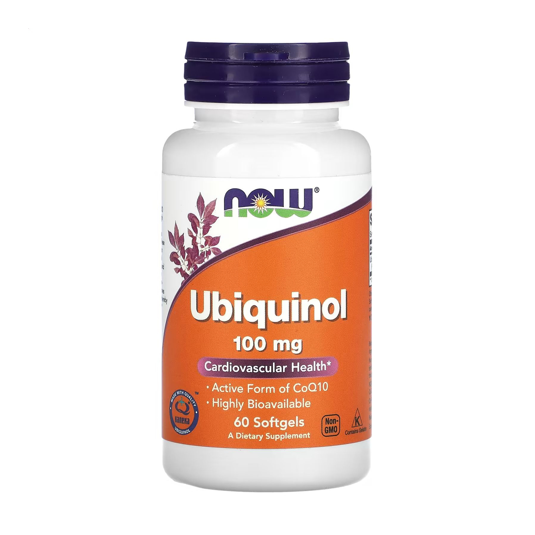 

Уцінка! Убіхінол NOW foods Ubiquinol 100 мг, 60 гелевих капсул