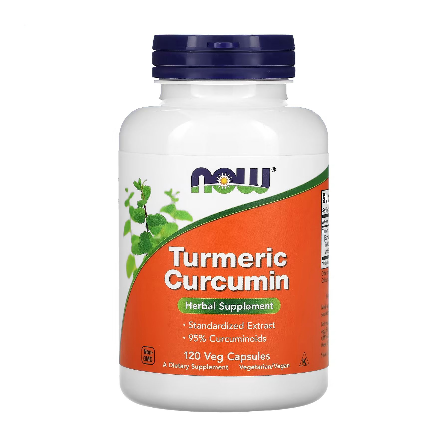 

Куркумін NOW foods Curcumin, 120 капсул