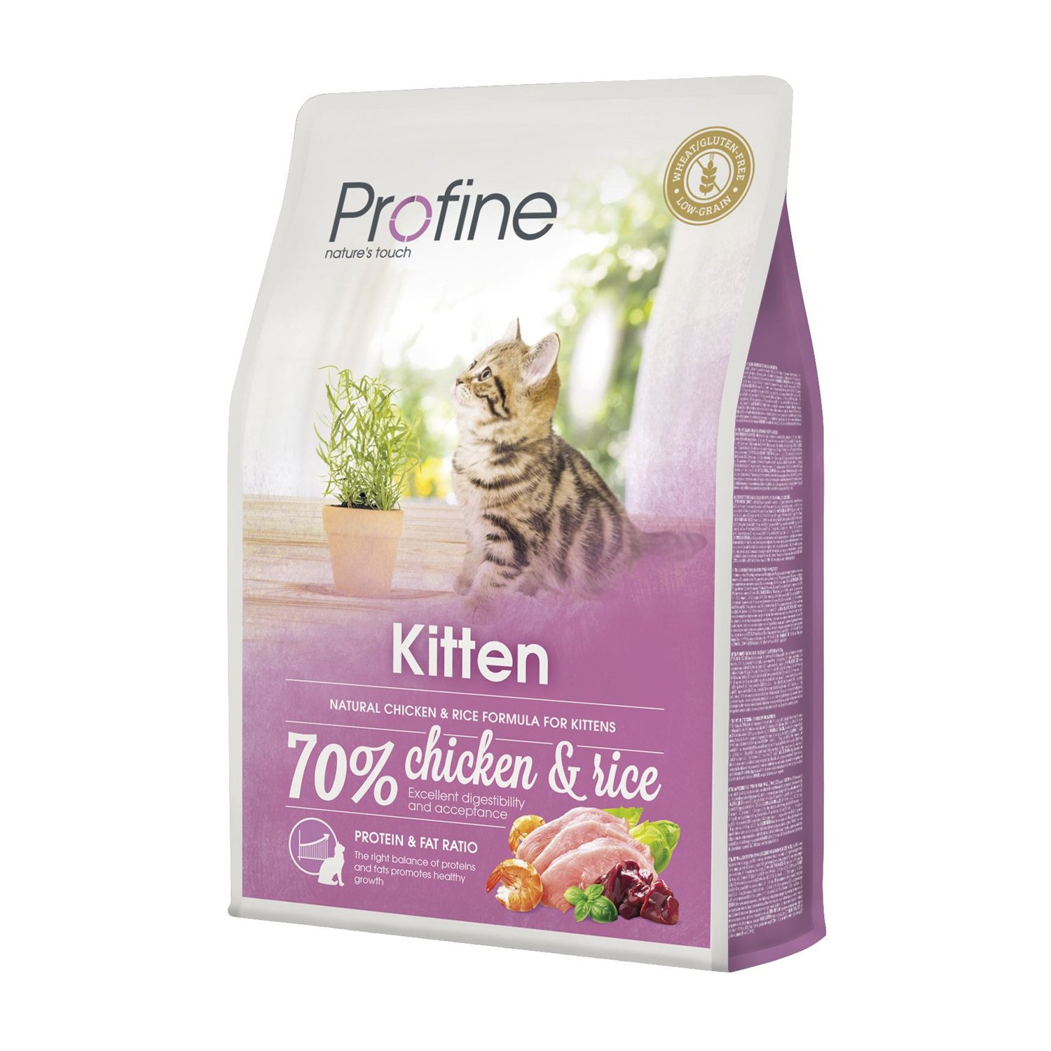 

Сухий корм для кошенят Profine Kitten з куркою та рисом, 2 кг
