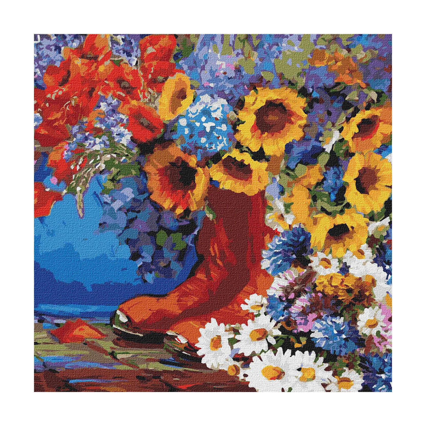 

Картина за номерами Ideyka Казковий ранок, 40*40 см (KHO3000)