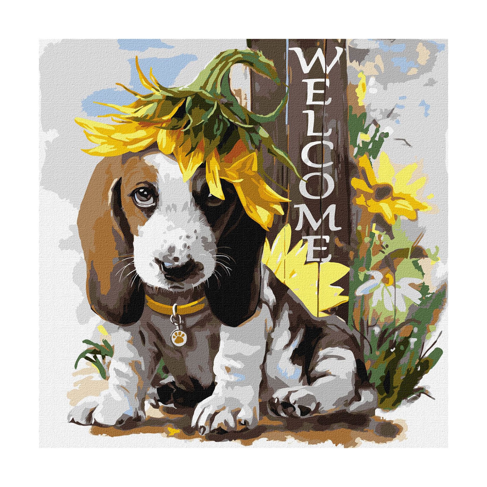 

Картина за номерами Ideyka Під соняхом, 40*40 см (KHO4381)