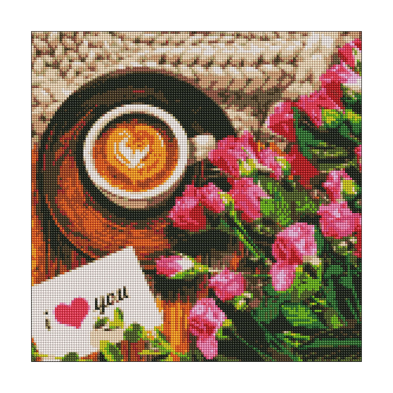 

Алмазна мозаїка Ideyka Найкращий ранок, 40*40 см (AMO7216)