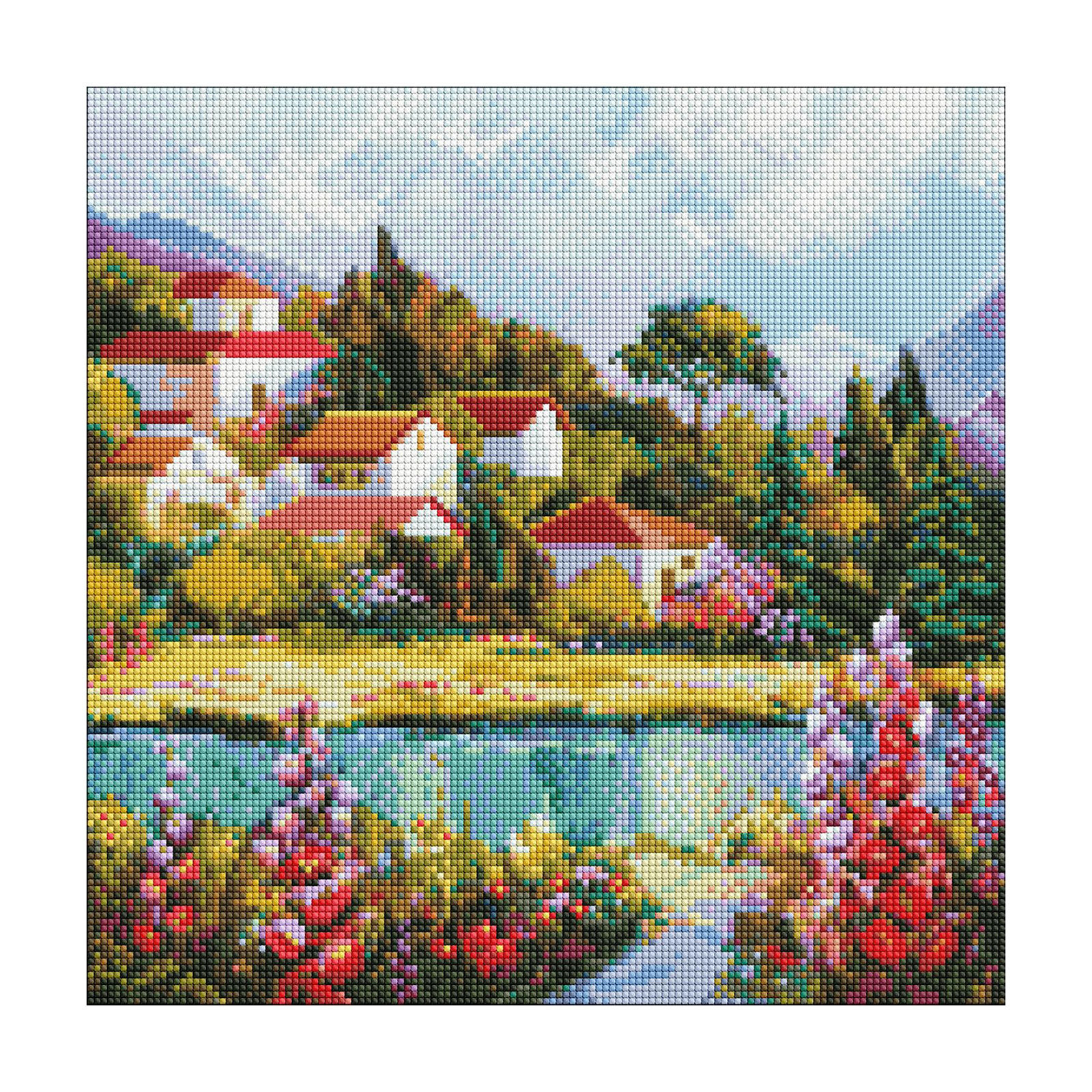 

Алмазна мозаїка Ideyka Затишна гавань, 40*40 см (AMO7659)