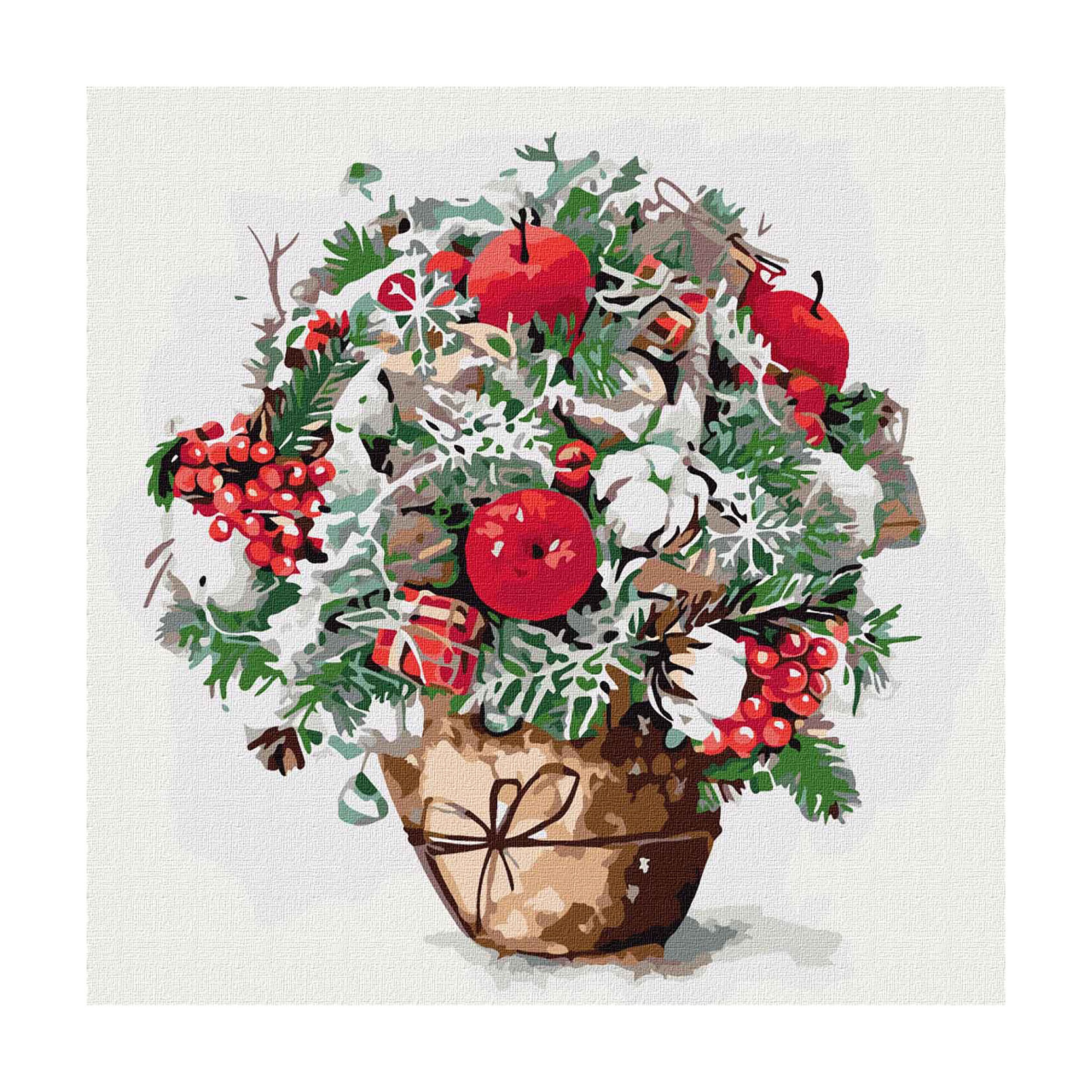 

Картина за номерами Ideyka Яблуневий присмак, 40*40 см (KHO3026)