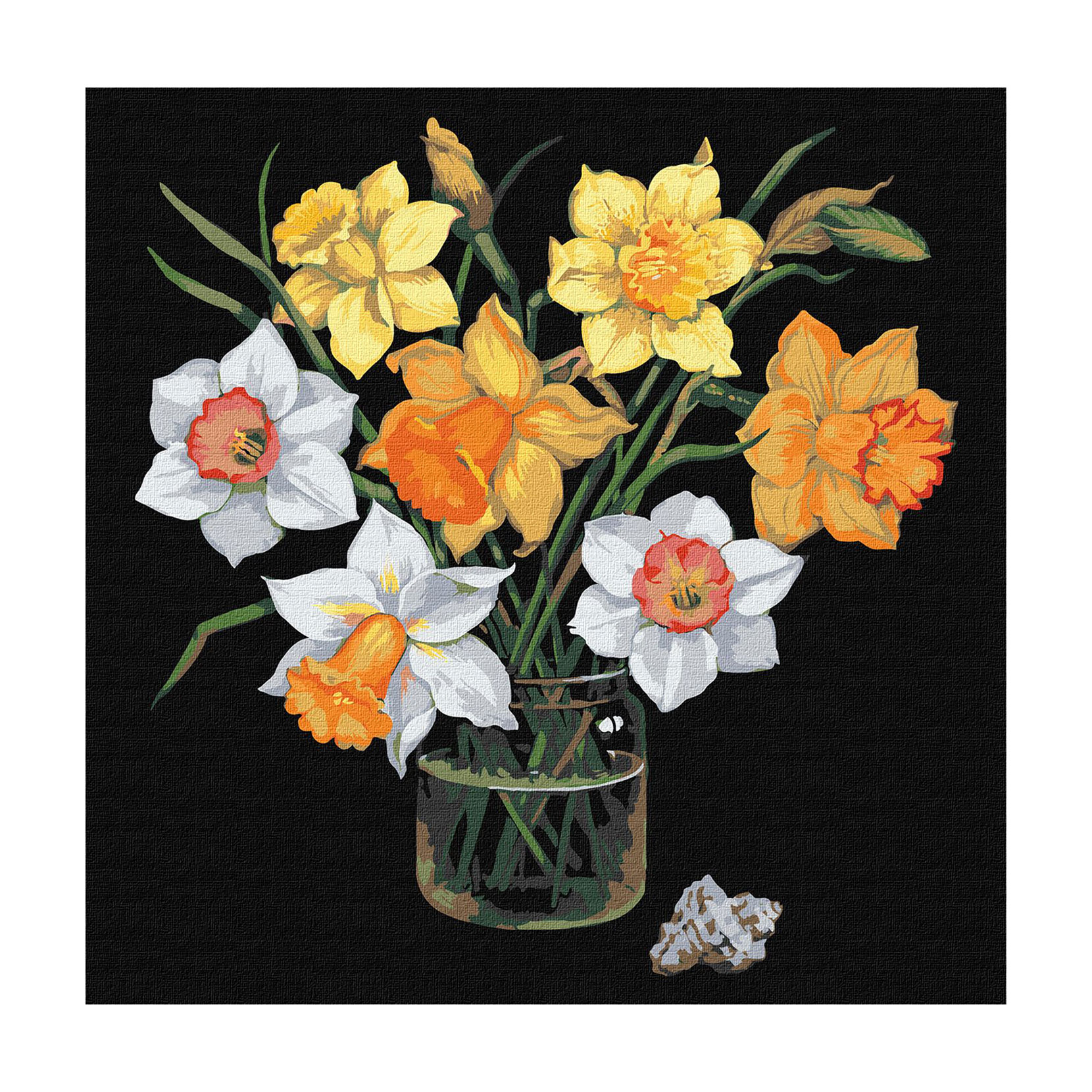 

Картина за номерами Ideyka Сонячні нарциси, 40*40 см (KHO3217)