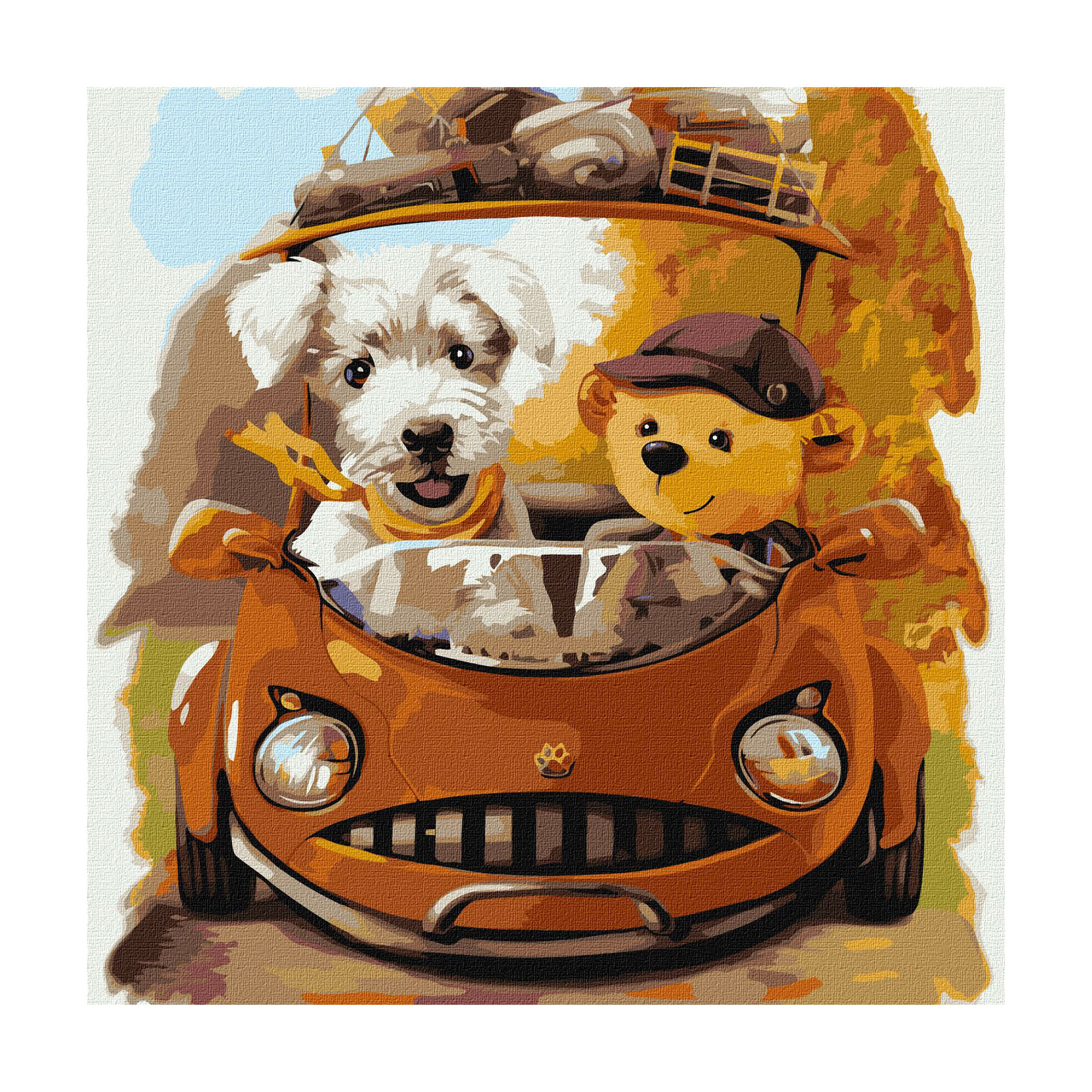 

Картина за номерами Ideyka Дружня подорож, 40*40 см (KHO4382)