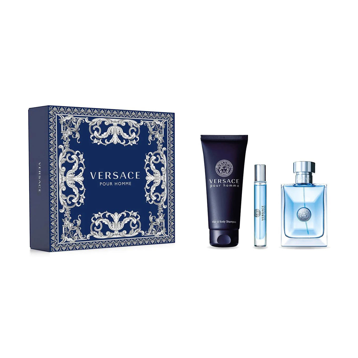 

Уцінка! Парфумований набір чоловічий Versace Pour Homme (туалетна вода, 100 мл + туалетна вода, 10 мл + гель для душу, 150 мл)