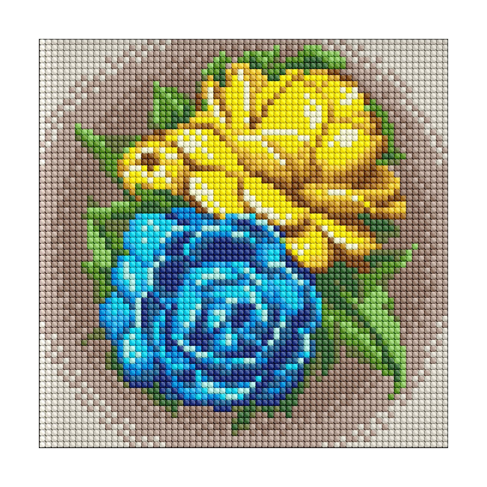 

Алмазна мозаїка Ideyka Кольори вільності, без підрамника, 20*20 см (AMC7683)