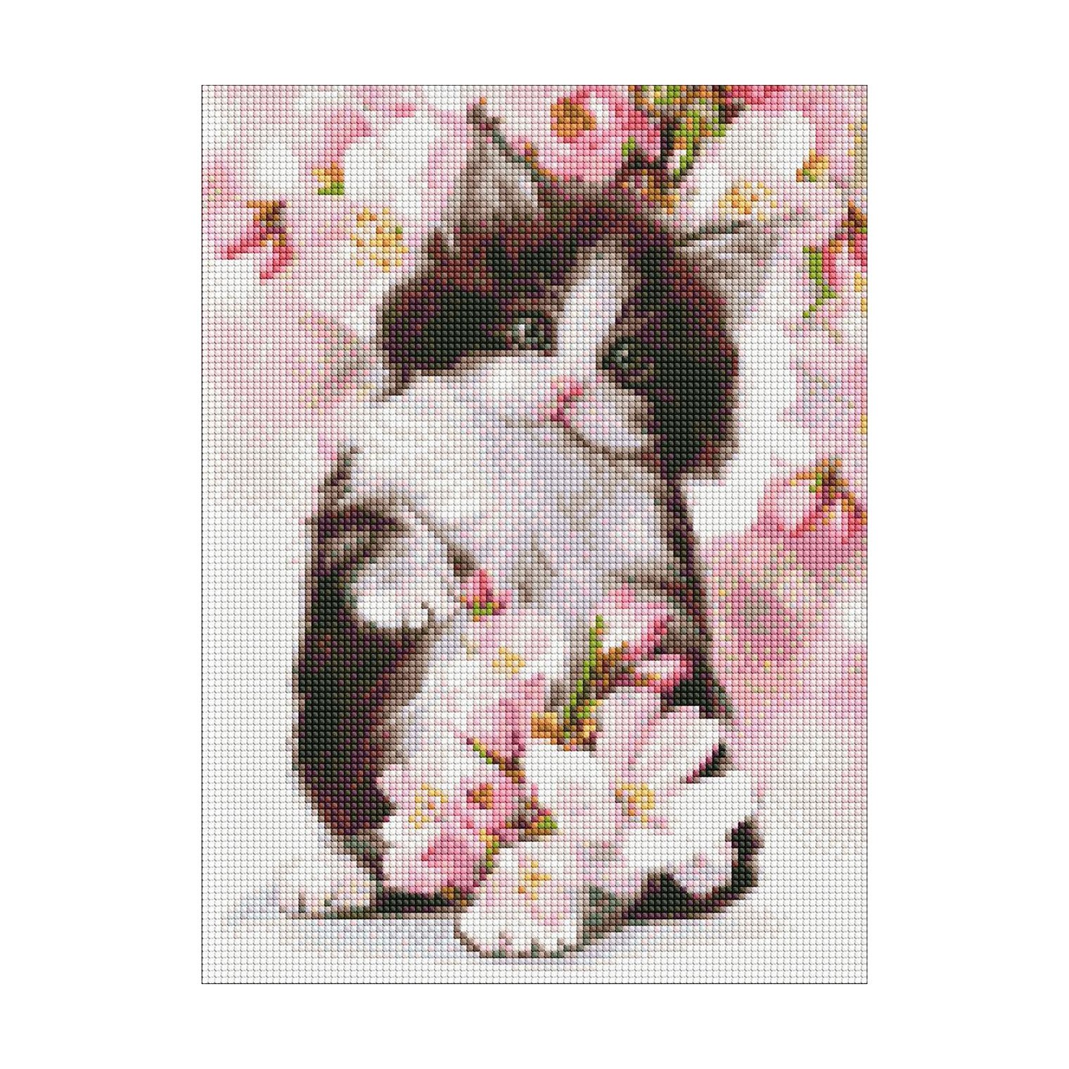 

Алмазна мозаїка Ideyka Пухнасте кошеня, 30*40 см (AMO7577)