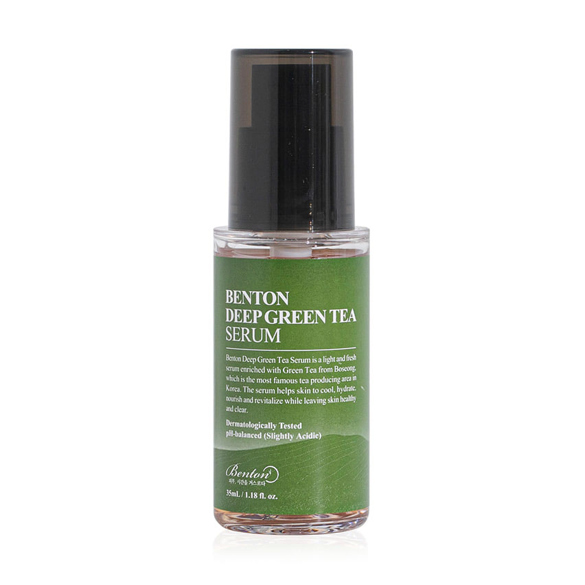 

Уцінка! Сироватка для обличчя Benton Deep Green Tea Serum з зеленим чаєм, 35 мл