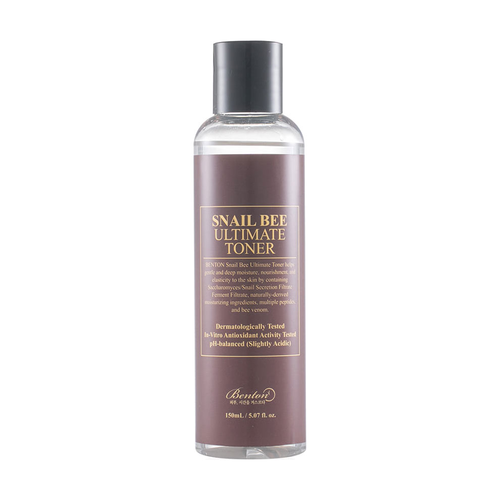 

Тонер для обличчя Benton Snail Bee Ultimate Toner з ферментованим муцином равлика та бджолиною отрутою, 150 мл