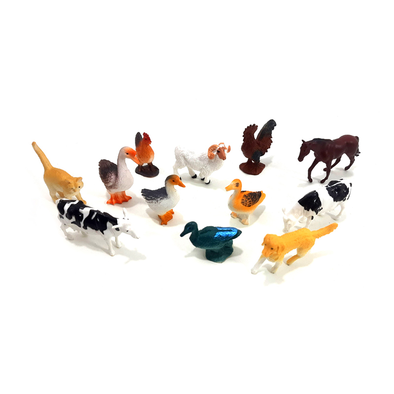 

Ігровий набір YG Toys Свійські тварини, від 3 років, 12 шт (303-295)