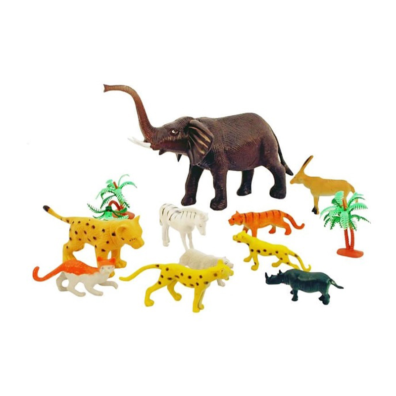 

Ігровий набір YG Toys Дикі тварини, від 3 років, 12 шт (A586)