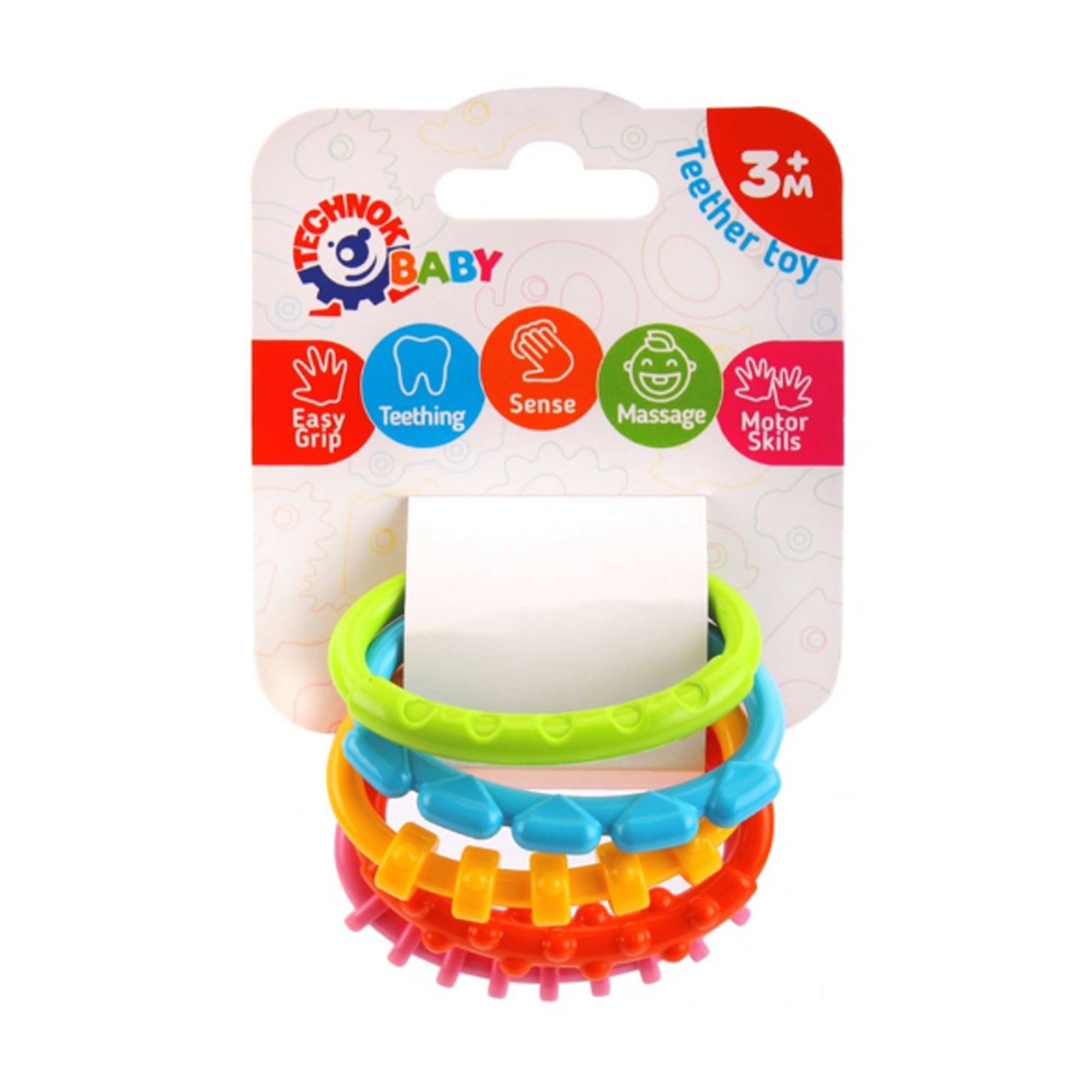 

Прорізувач для зубів TechnoK Кільця, від 3 місяців (9147)