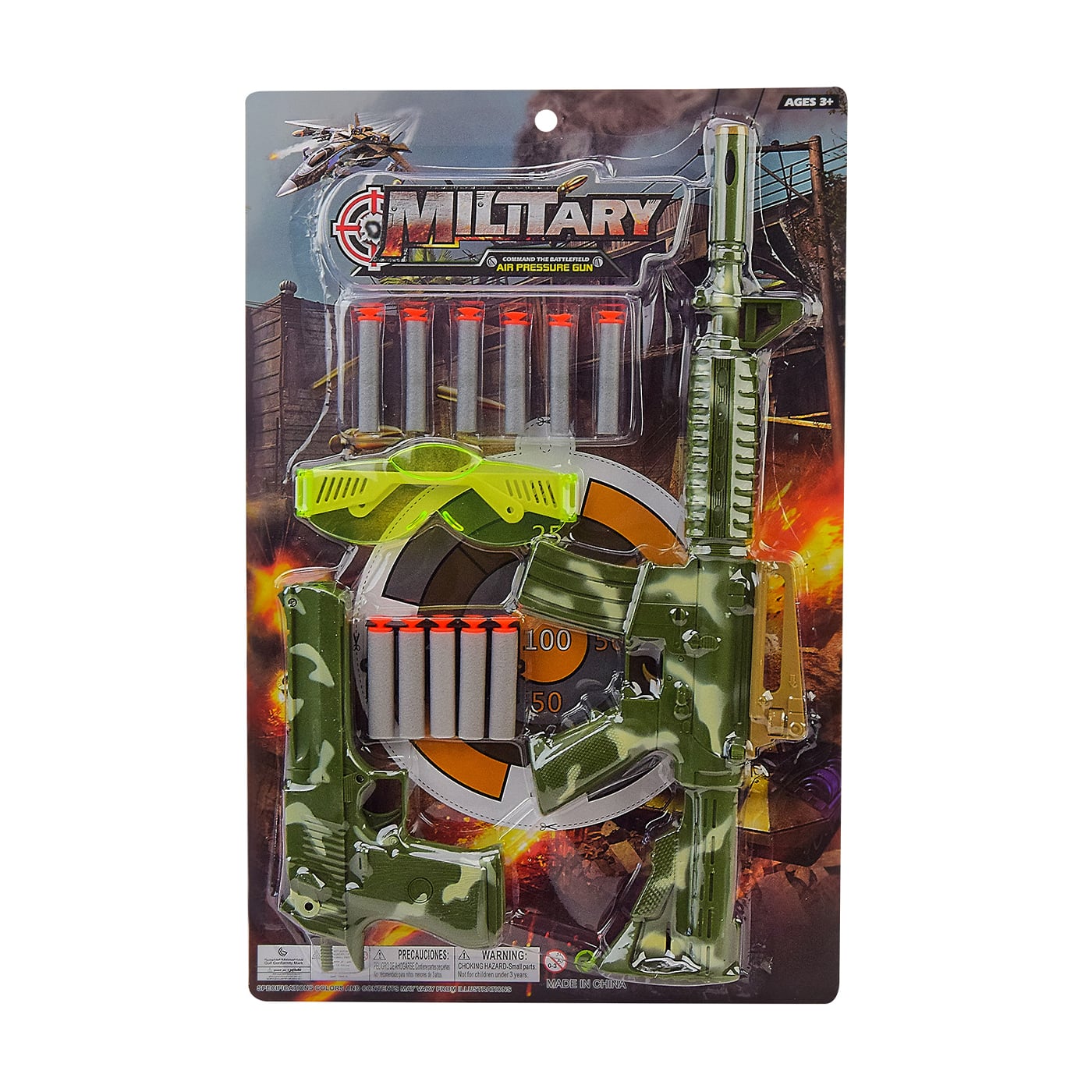 

Іграшковий набір зброї Країна Іграшок Military, від 3 років, 46*30 см (001-A12)