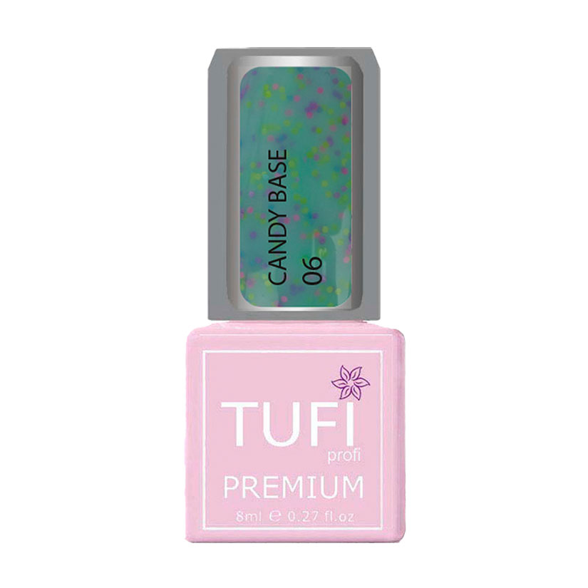 

База для гель-лаку Tufi profi Premium Candy Base, 06 Лукум, 8 мл