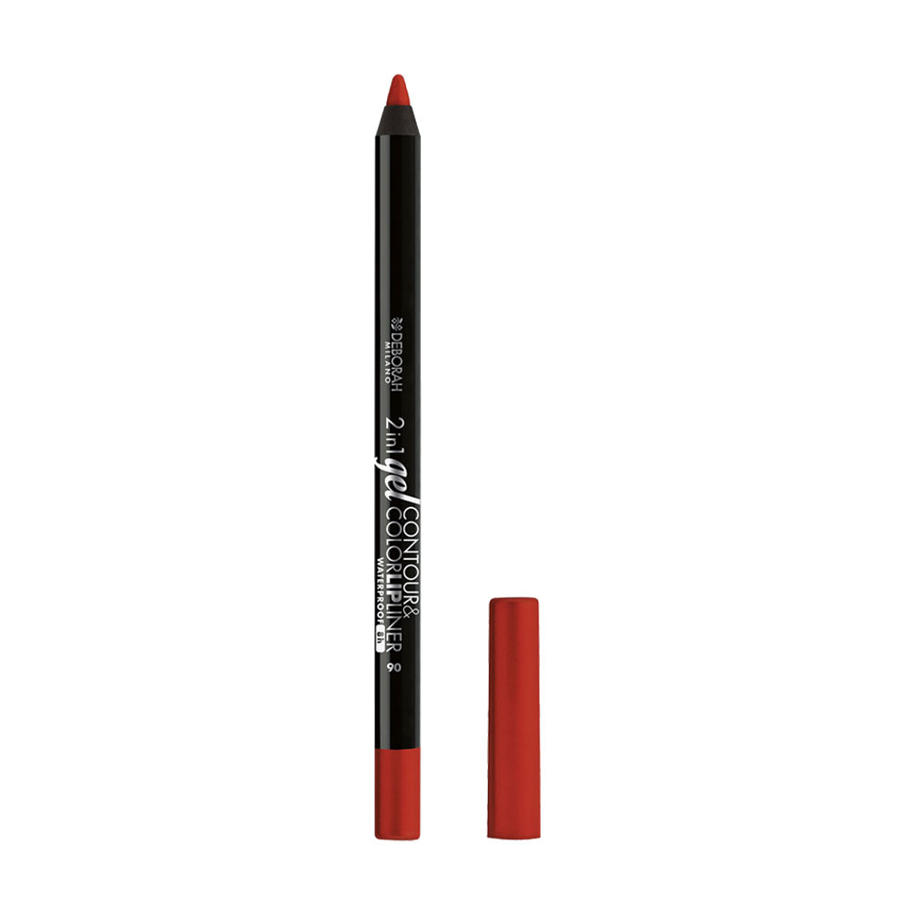 

Олівець для губ Deborah 2in1 Gel Contour & Color Lip Liner 06 Rubine, 1.3 г