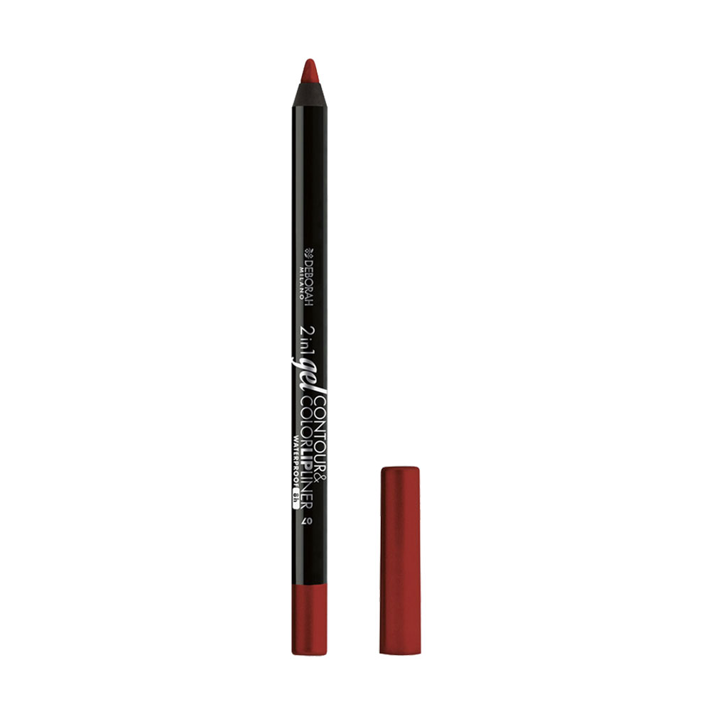 

Олівець для губ Deborah 2in1 Gel Contour & Color Lip Liner 07 True Red, 1.3 г