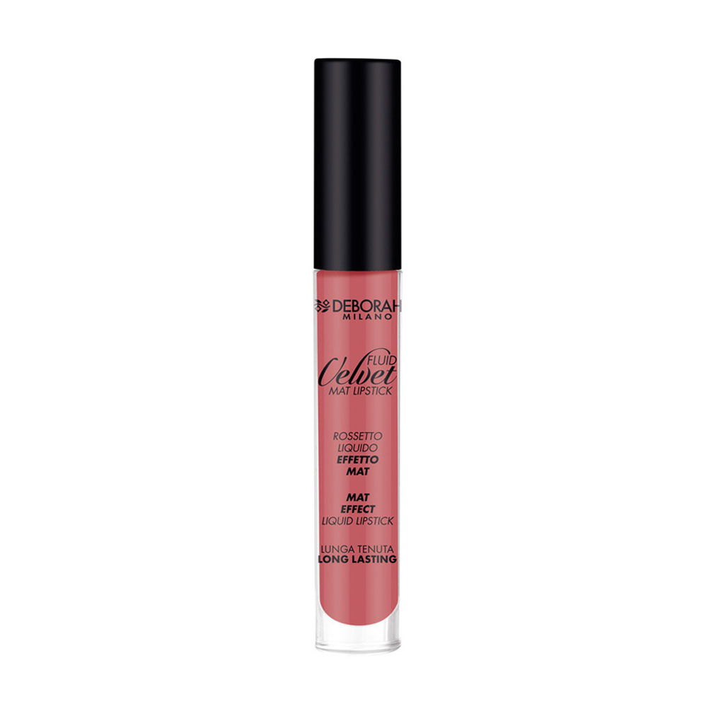 

Уцінка! Рідка матова помада для губ Deborah Fluid Velvet Mat Lipstick, 19 Mauve, 8 мл