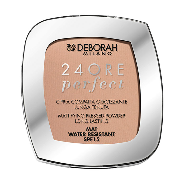 

Уцінка! Стійка компактна пудра для обличчя Deborah 24Ore Perfect Compact Powder SPF 15, 04 Beige, 9 г
