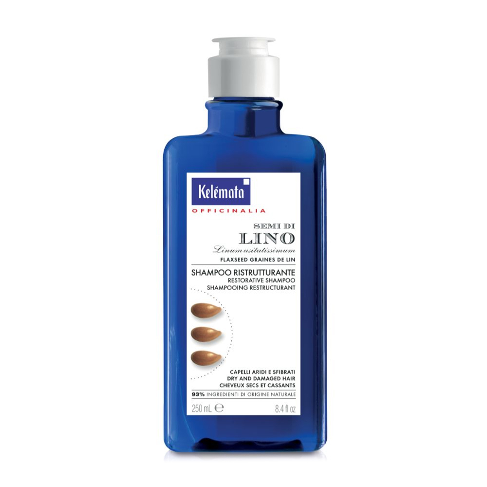 

Уцінка! Реструктуруючий шампунь для волосся Kelemata Semi Di Lino Restorative Shampoo з насінням льону, 250 мл