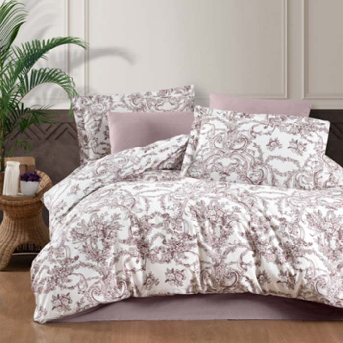 

Комплект постільної білизни Soho Aphrodite, 180*215 см (простирадло, 200*240 см + підковдра, 180*215 см + 2 наволочки, 50*70 см) (6891059)