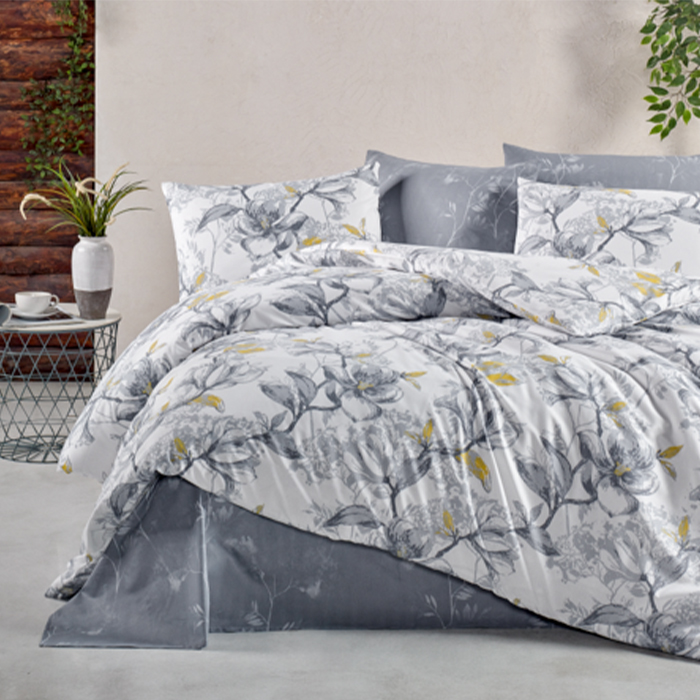 Комплект постельного белья Soho Delicate Flowers, 150*200 см (простынь, 160*240 см + пододеяльник, 150*200 см + наволочка, 50*70 см) (6891068) 