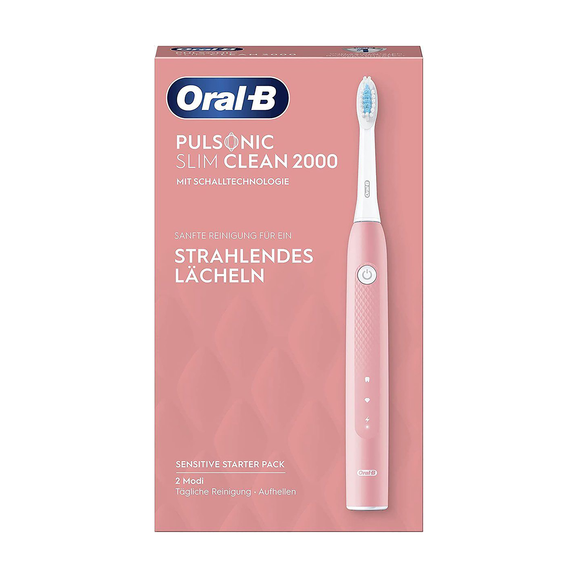 

Електрична зубна щітка Oral-B Pulsonic Slim Clean 2000 Pink, 1 шт