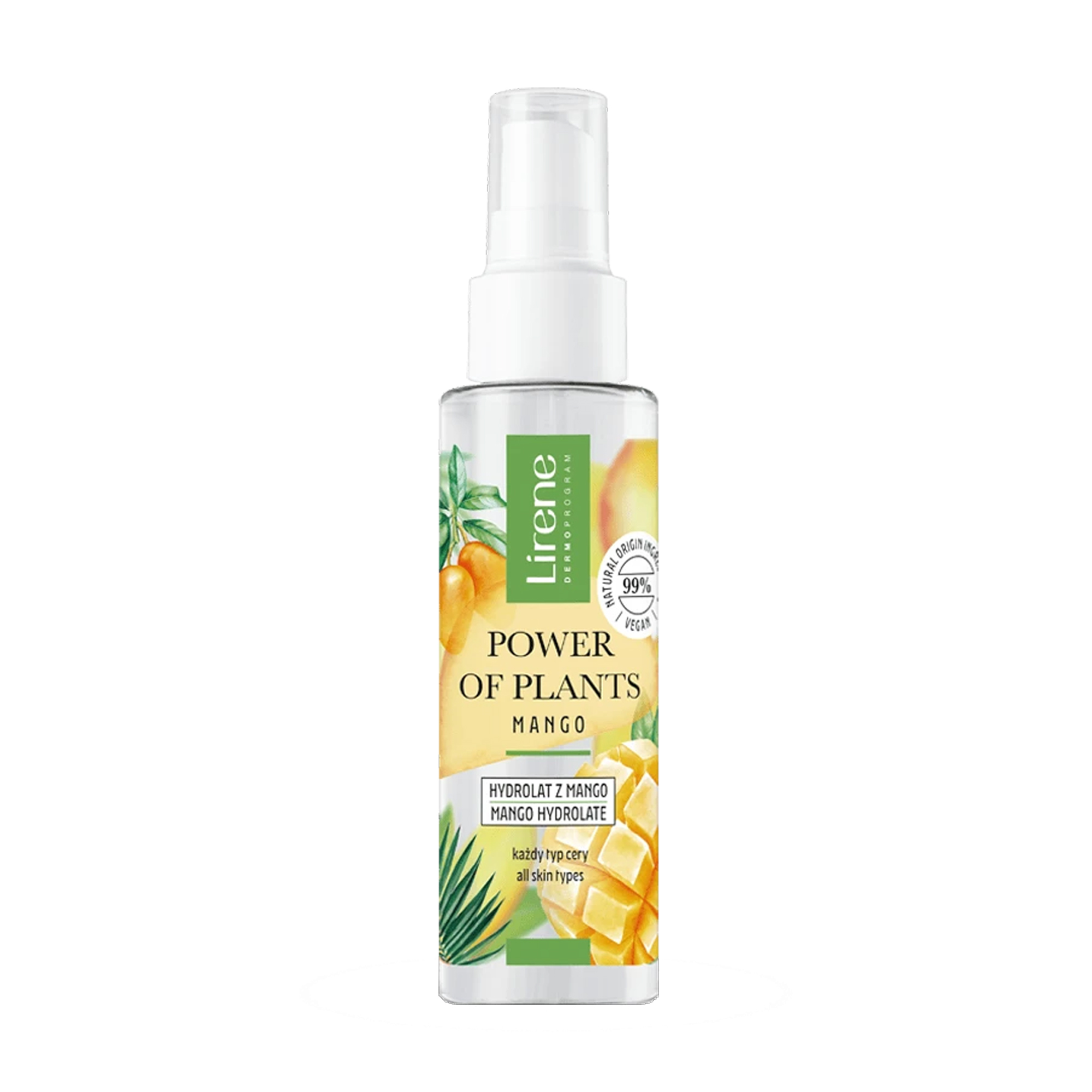 

Гідролат для обличчя Lirene Power Of Plants Mango, 100 мл